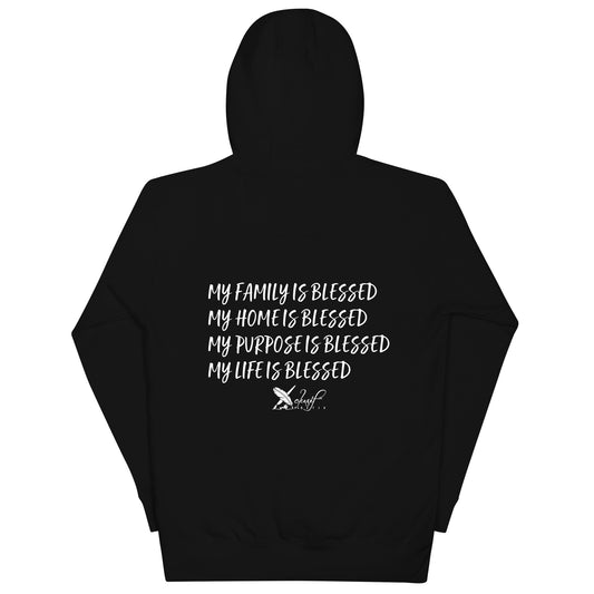 BLESSED BY XCLUSIF POETIX Unisex Hoodie