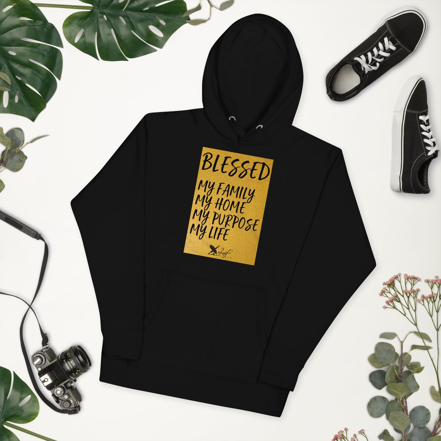 BLESSED BY XCLUSIF POETIX Unisex Hoodie