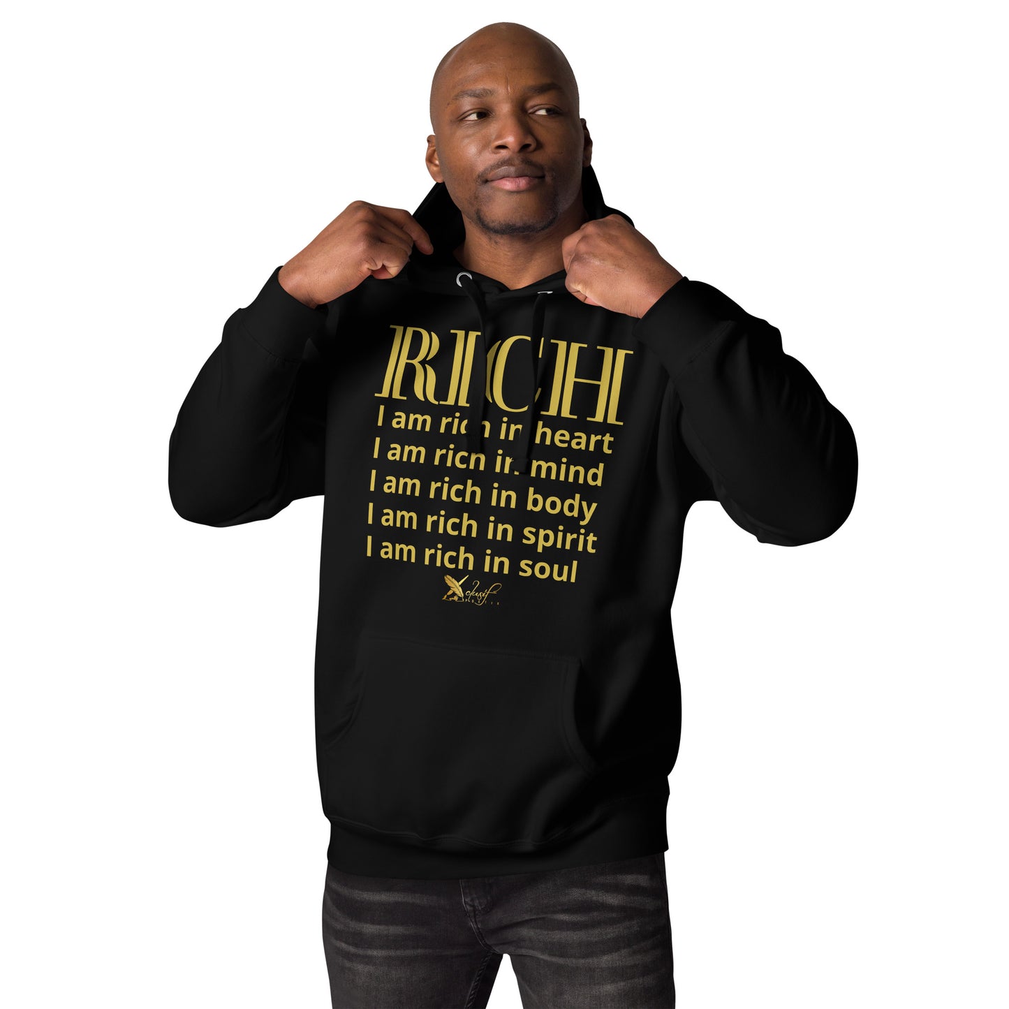 RICH BY XCLUSIF POETIX Unisex Hoodie