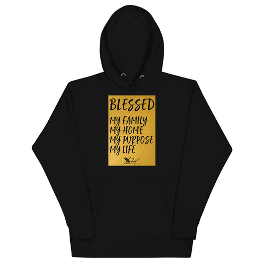 BLESSED BY XCLUSIF POETIX Unisex Hoodie