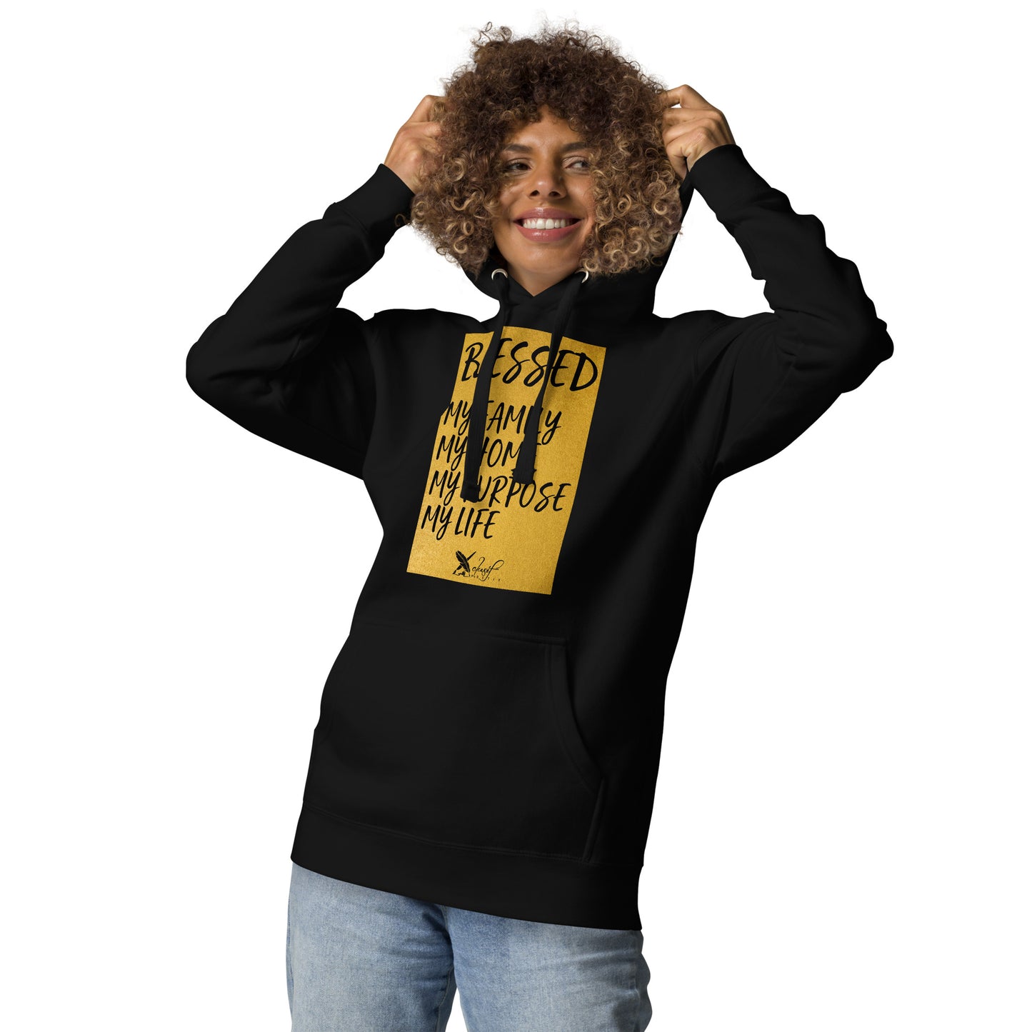 BLESSED BY XCLUSIF POETIX Unisex Hoodie