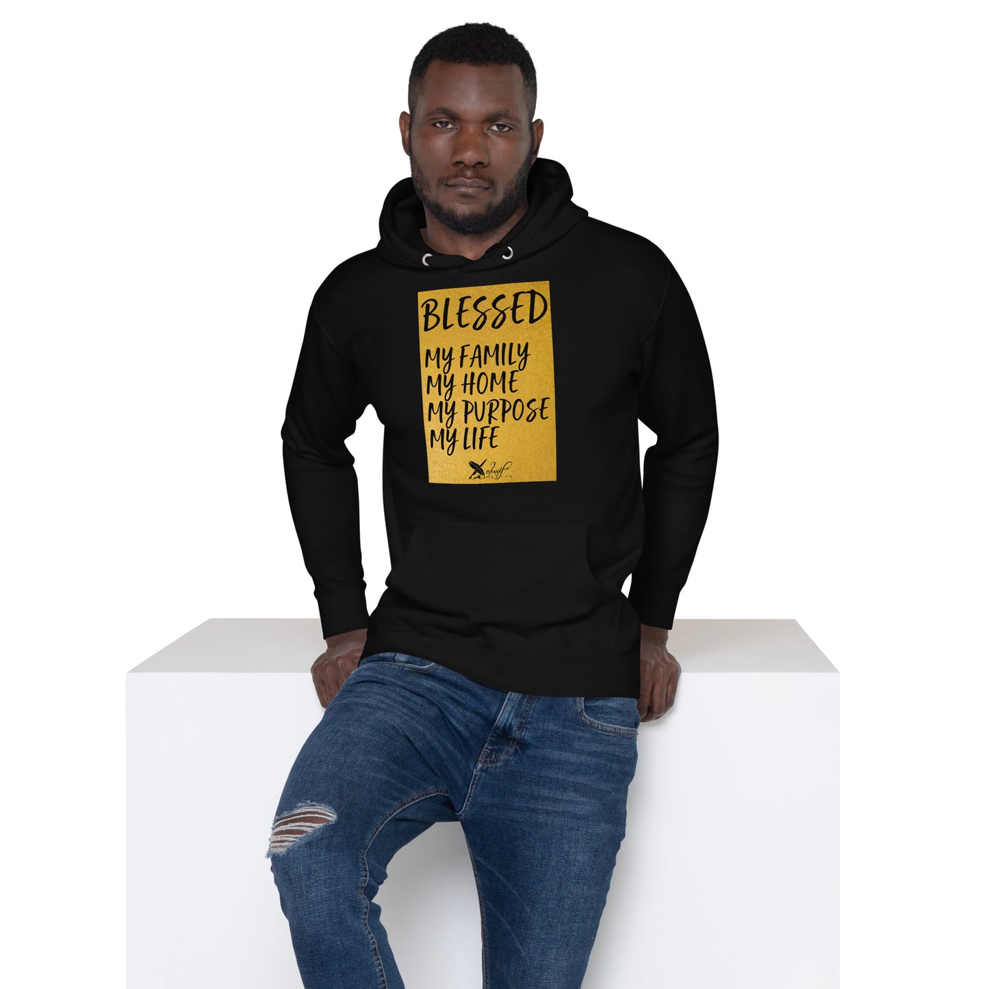 BLESSED BY XCLUSIF POETIX Unisex Hoodie