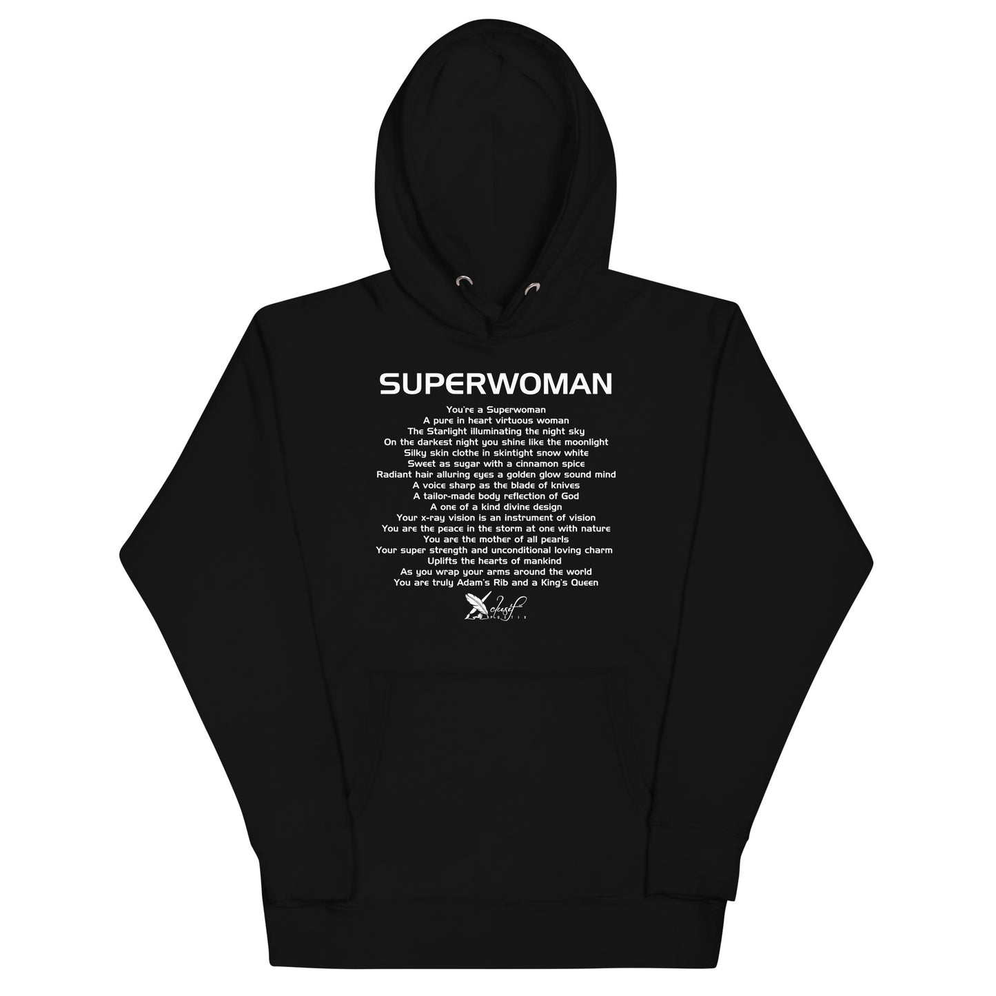 SUPERWOMAN BY XCLUSIF POETIX Unisex Hoodie