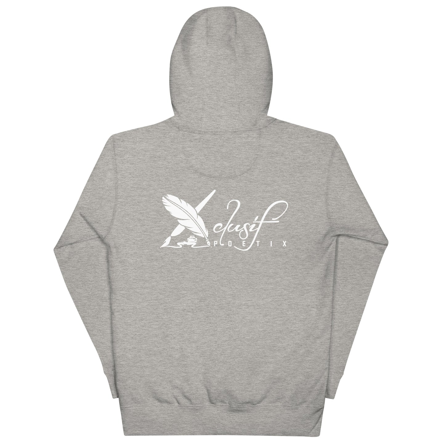 "LIVE FOR WHAT YOU LOVE" BY XCLUSIF POETIX Unisex Hoodie