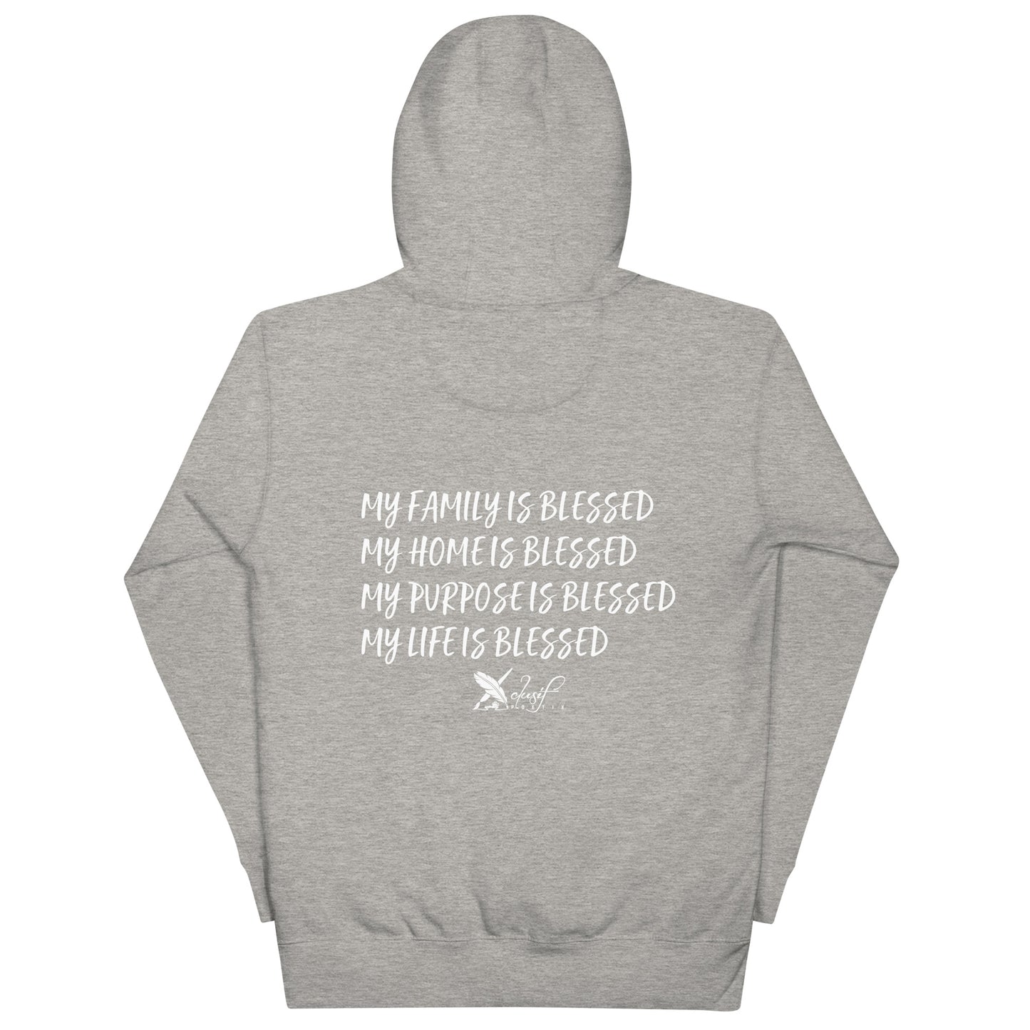 BLESSED BY XCLUSIF POETIX Unisex Hoodie