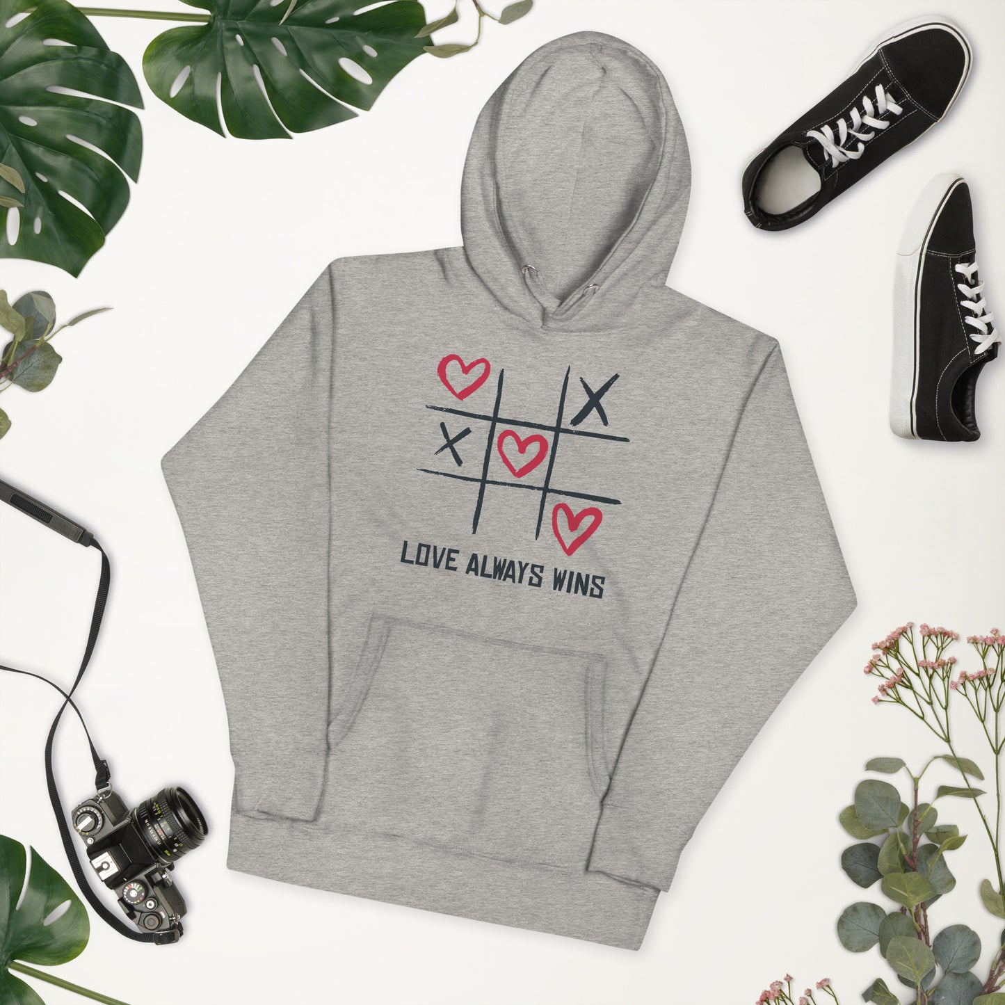 "LOVE ALWAYS WINS" BY XCLUSIF POETIX Unisex Hoodie