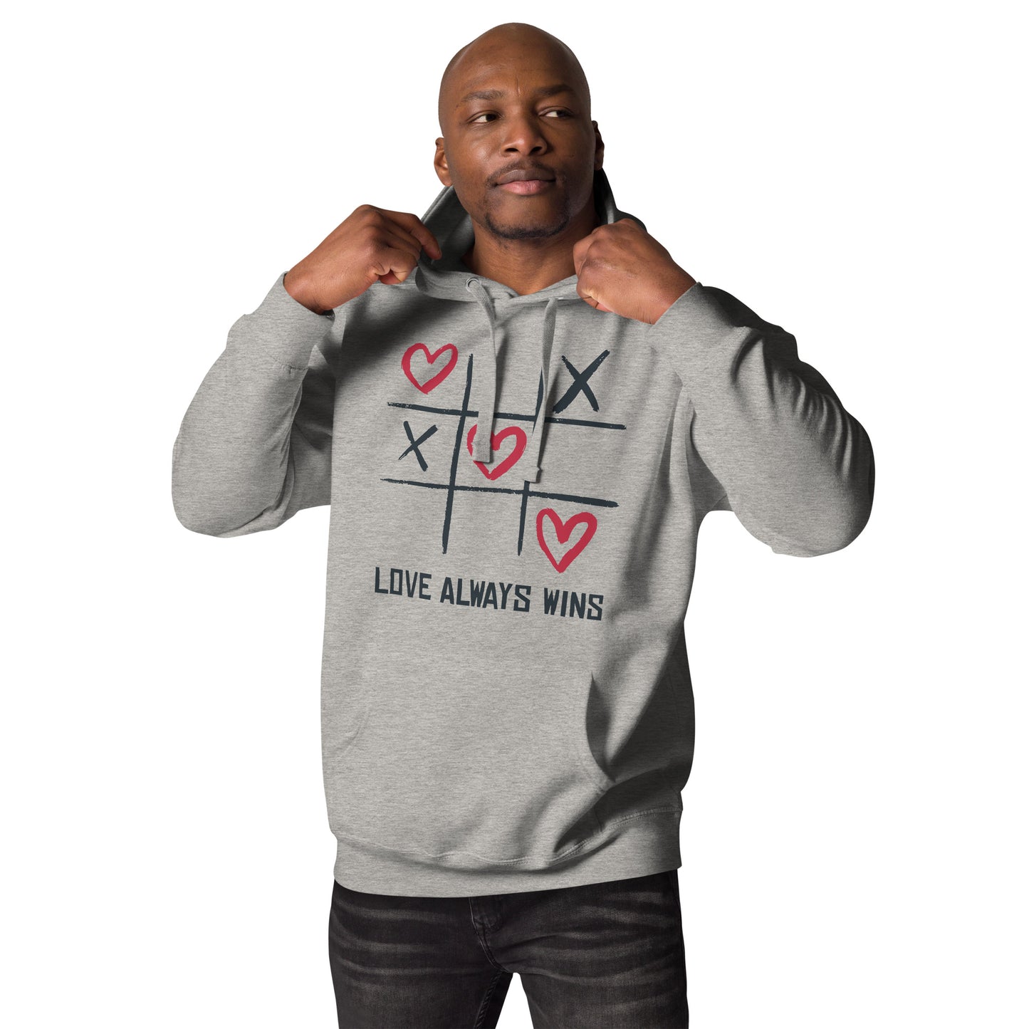 "LOVE ALWAYS WINS" BY XCLUSIF POETIX Unisex Hoodie