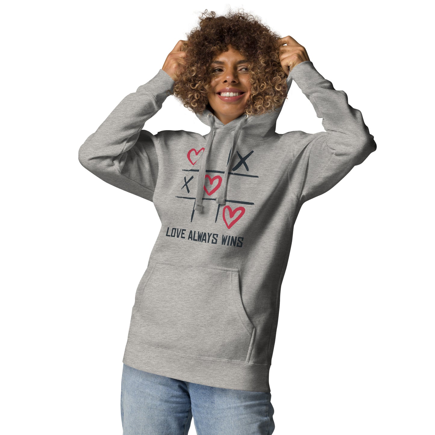 "LOVE ALWAYS WINS" BY XCLUSIF POETIX Unisex Hoodie