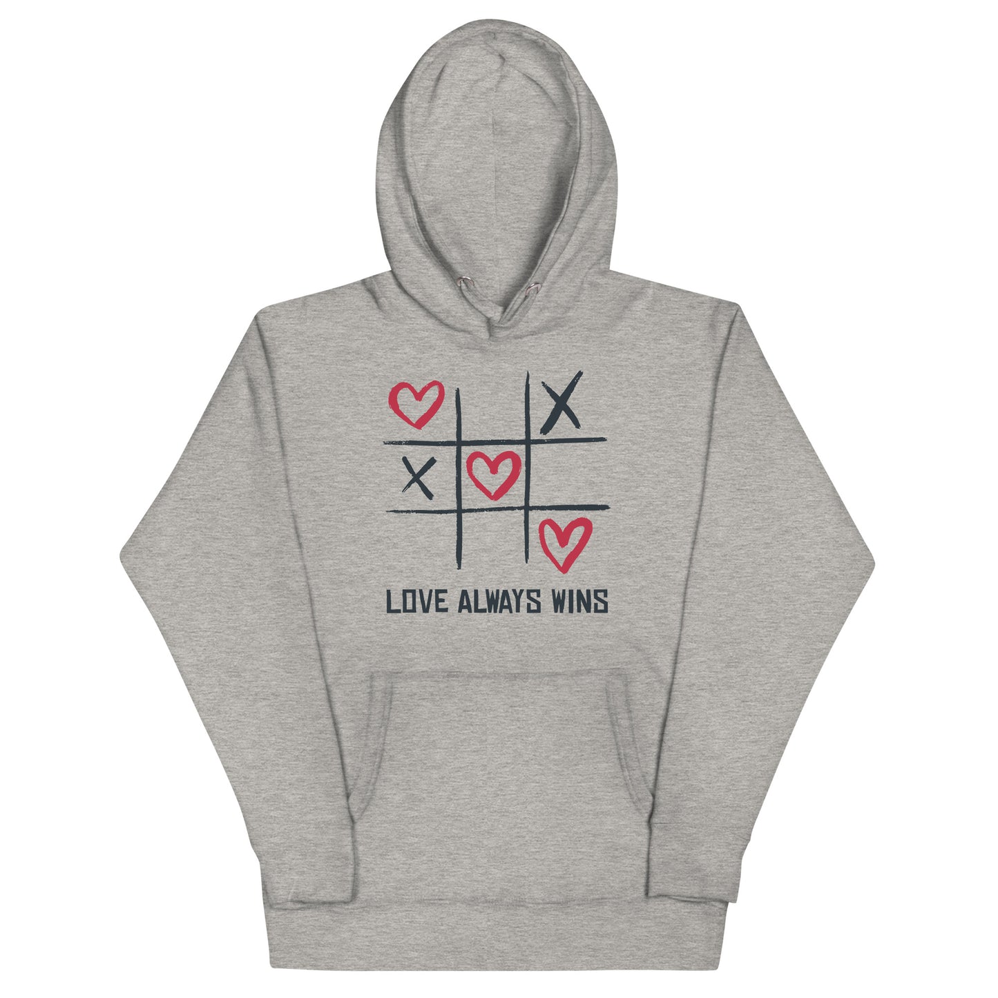 "LOVE ALWAYS WINS" BY XCLUSIF POETIX Unisex Hoodie