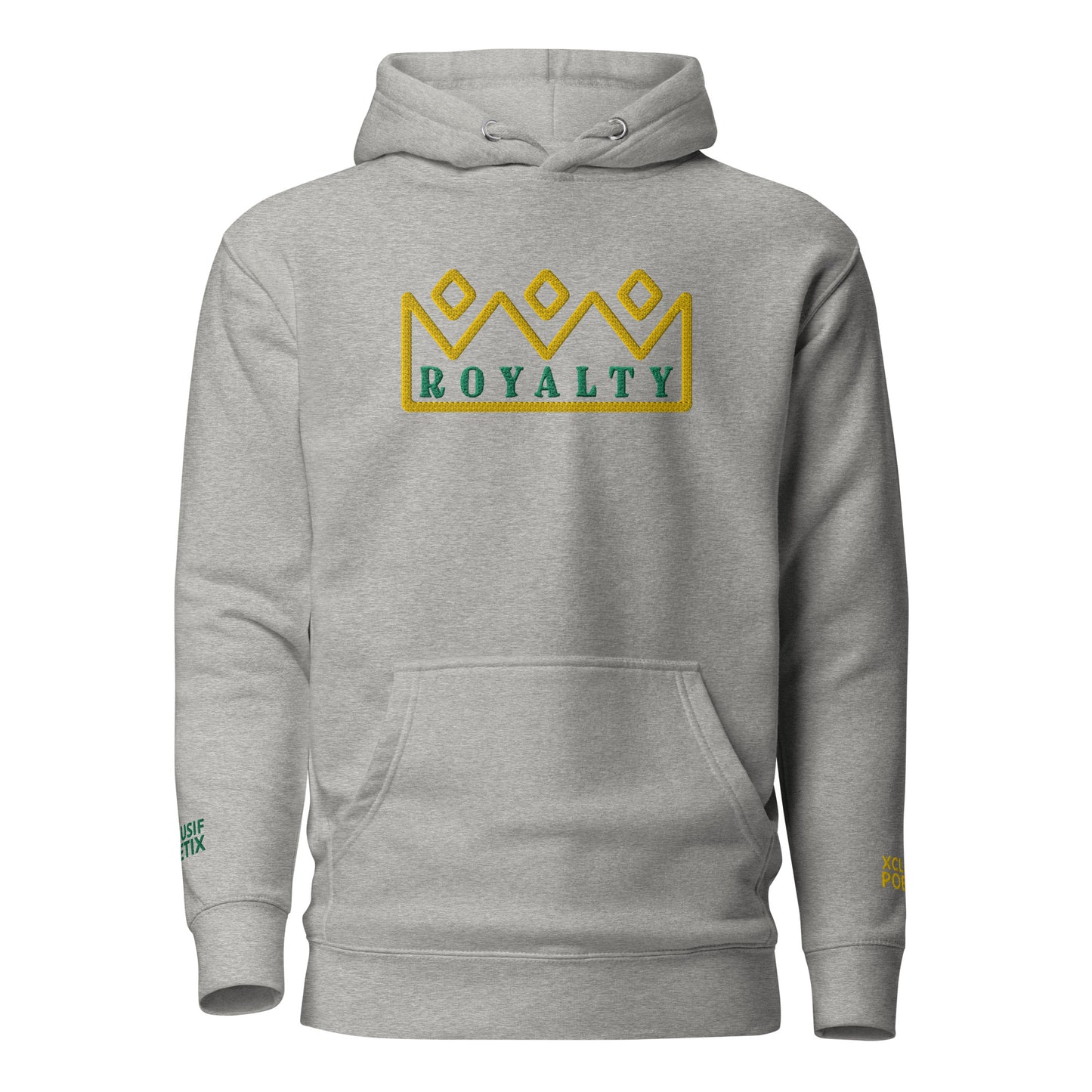 ROYALTY BY XCLUSIF POETIX Embroidery Unisex Hoodie