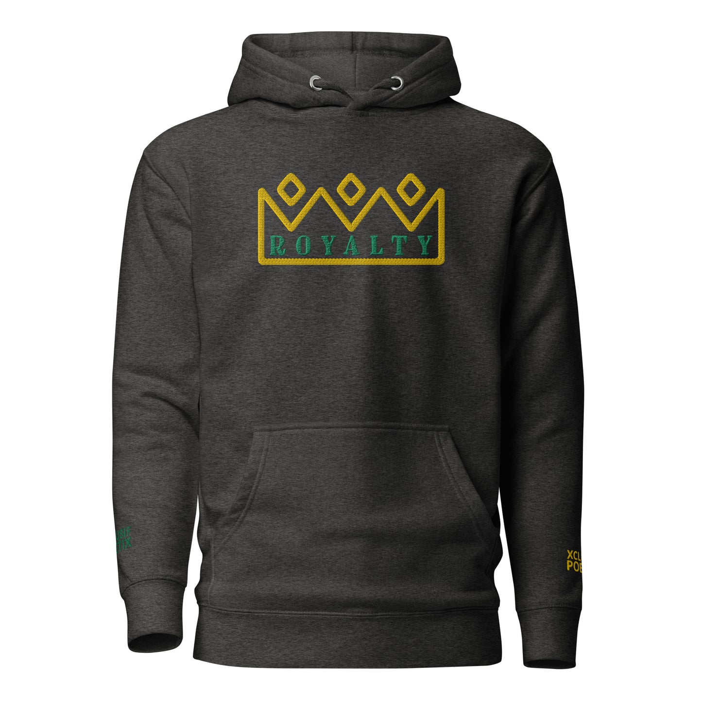 ROYALTY BY XCLUSIF POETIX Embroidery Unisex Hoodie