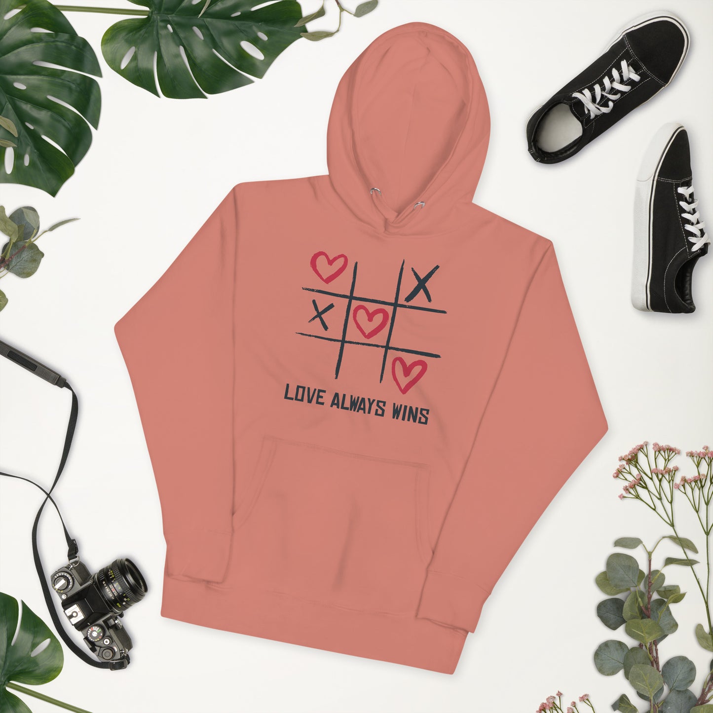 "LOVE ALWAYS WINS" BY XCLUSIF POETIX Unisex Hoodie