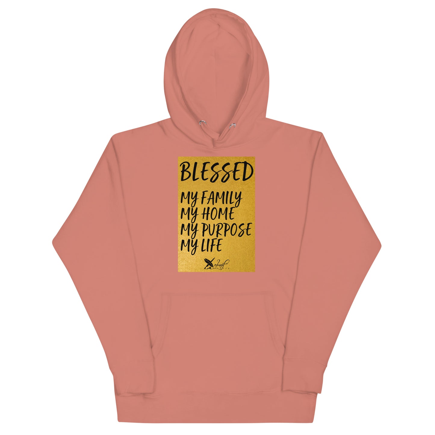 BLESSED BY XCLUSIF POETIX Unisex Hoodie