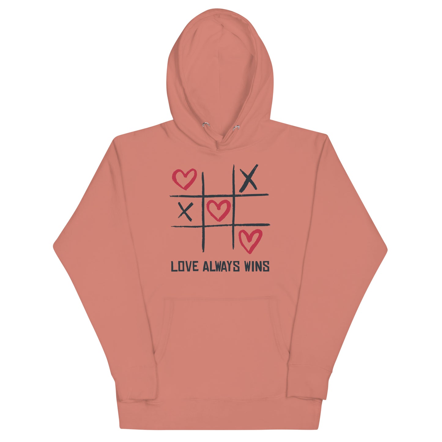 "LOVE ALWAYS WINS" BY XCLUSIF POETIX Unisex Hoodie