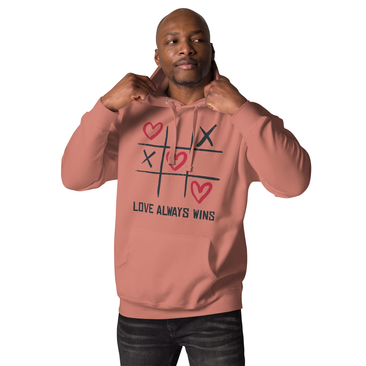 "LOVE ALWAYS WINS" BY XCLUSIF POETIX Unisex Hoodie