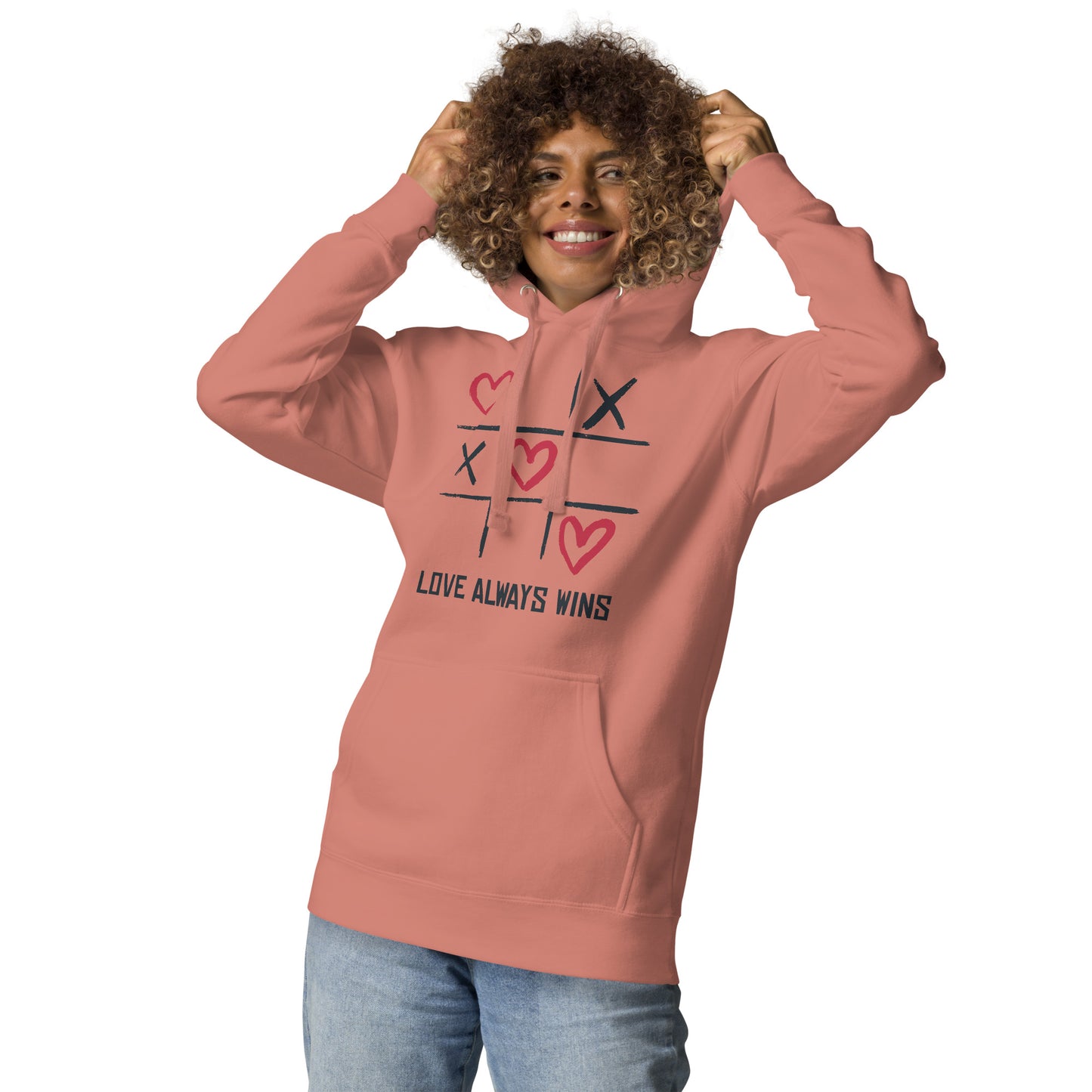 "LOVE ALWAYS WINS" BY XCLUSIF POETIX Unisex Hoodie