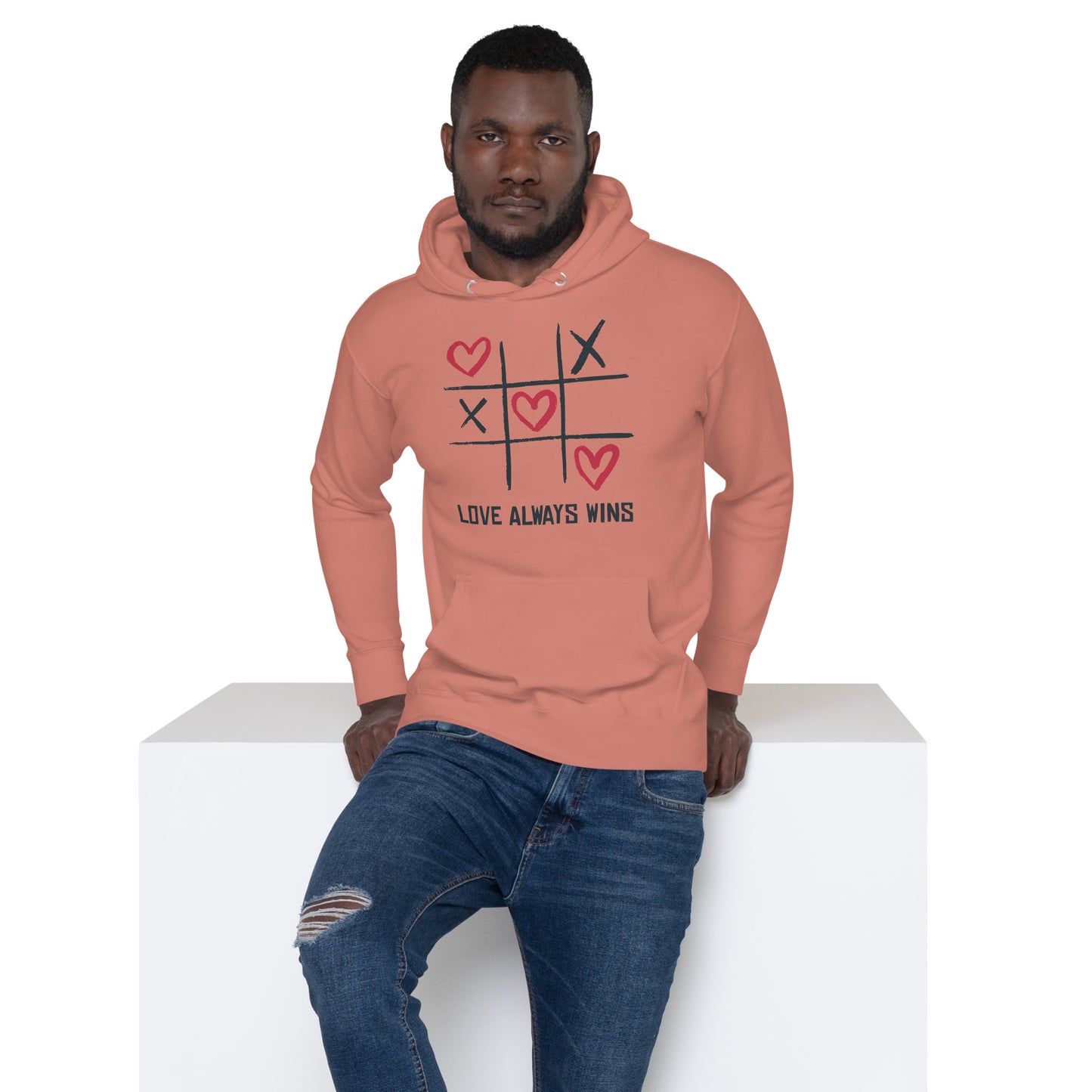 "LOVE ALWAYS WINS" BY XCLUSIF POETIX Unisex Hoodie