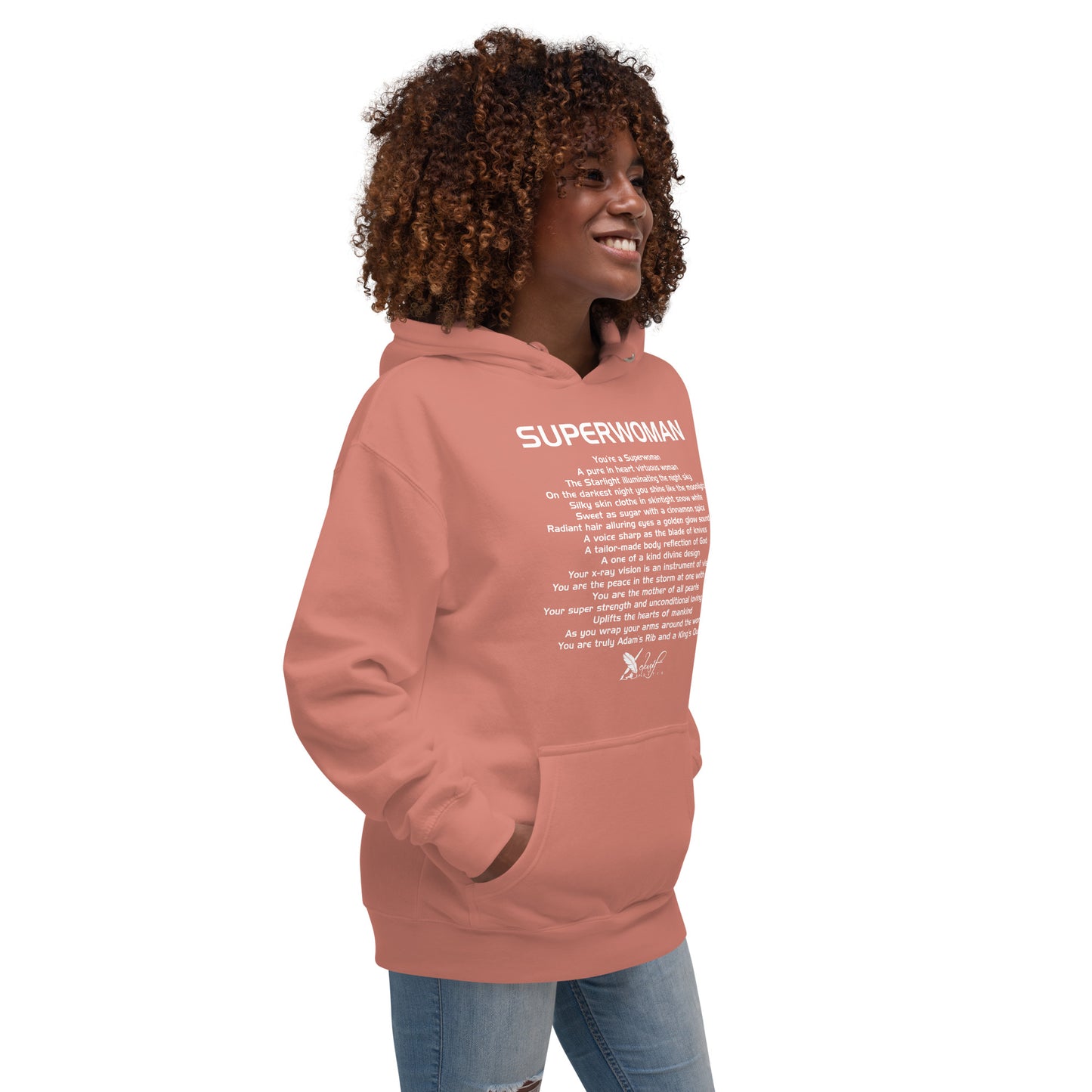 SUPERWOMAN BY XCLUSIF POETIX Unisex Hoodie