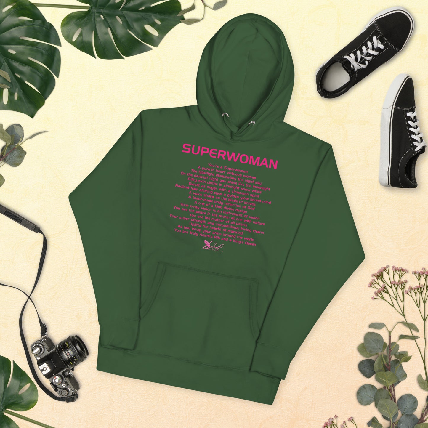 SUPERWOMAN BY XCLUSIF POETIX Unisex Hoodie