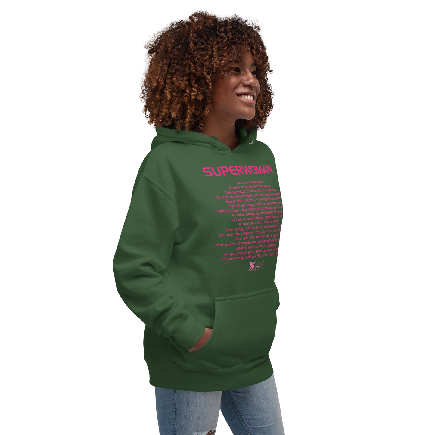 SUPERWOMAN BY XCLUSIF POETIX Unisex Hoodie