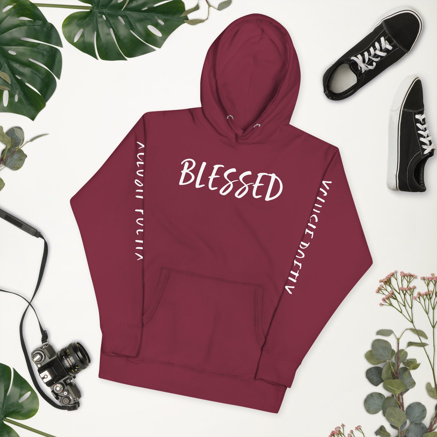 BLESSED BY XCLUSIF POETIX Unisex Hoodie