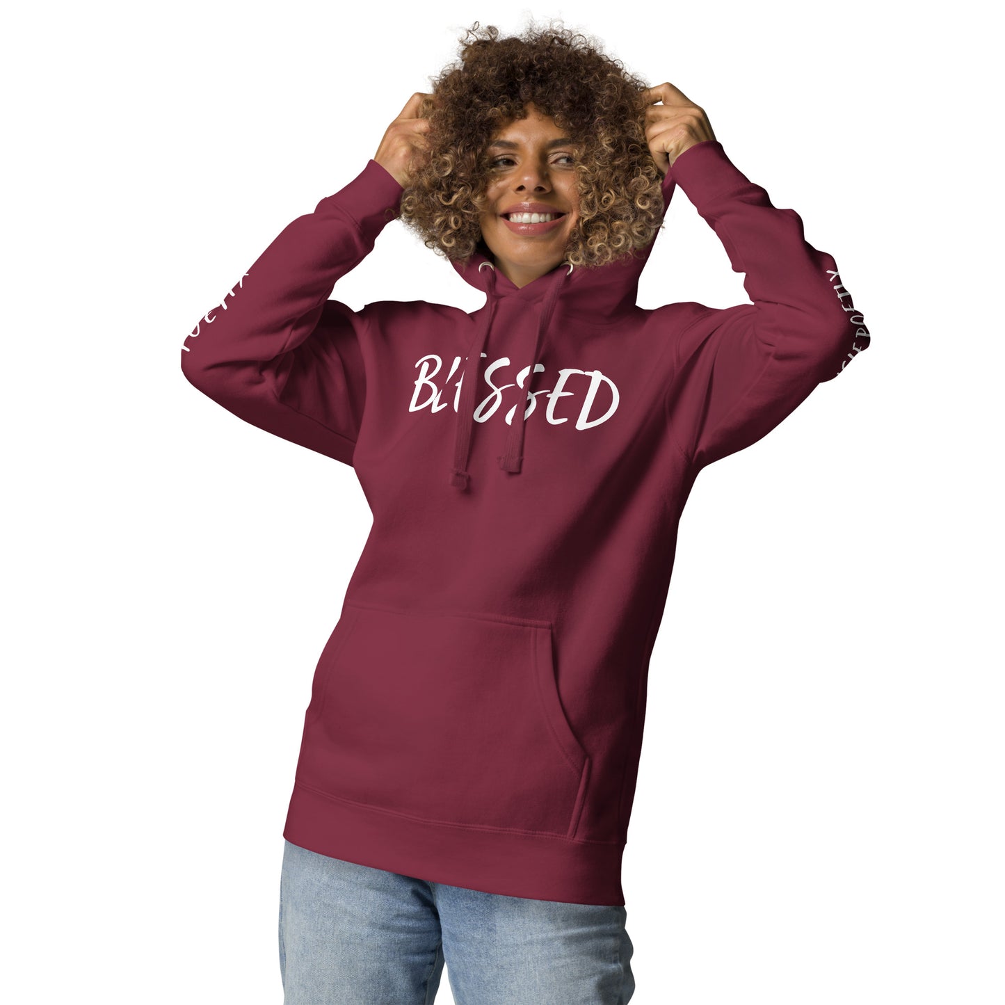 BLESSED BY XCLUSIF POETIX Unisex Hoodie