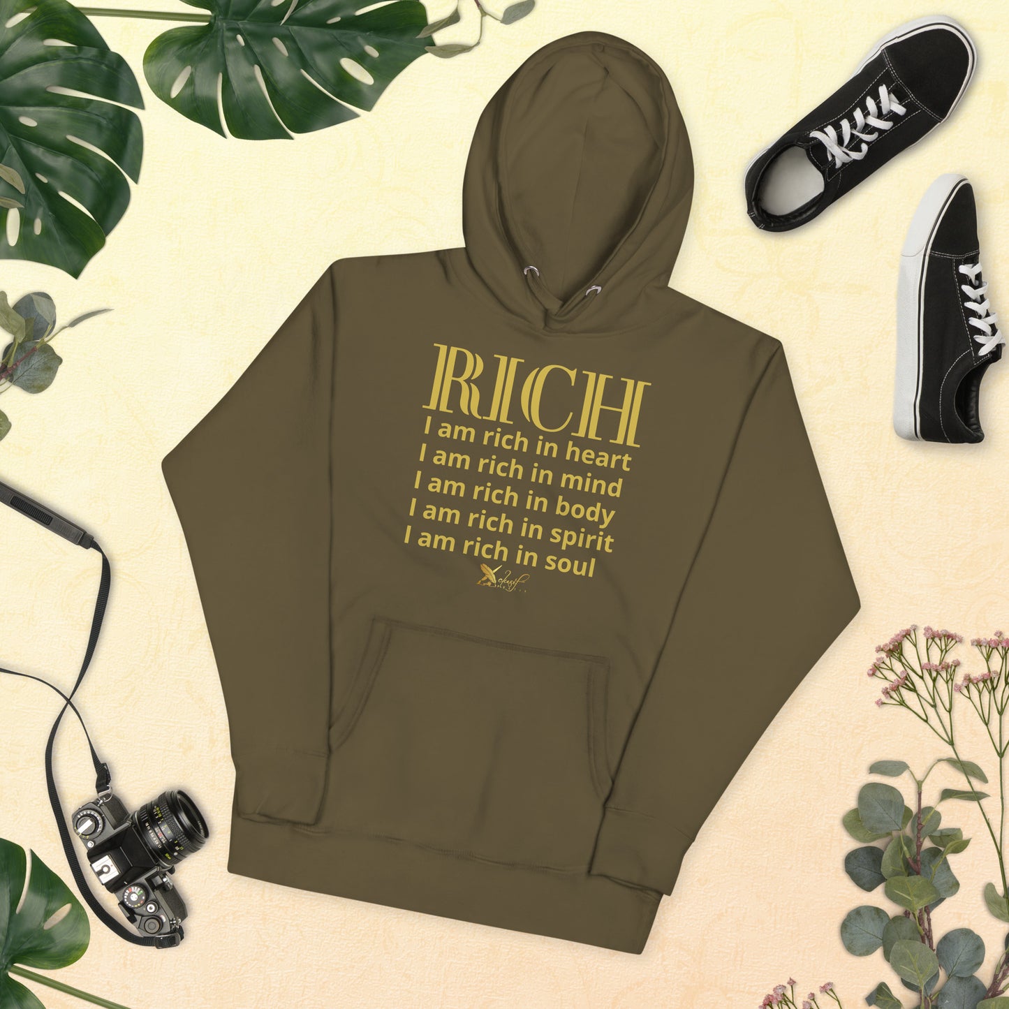 RICH BY XCLUSIF POETIX Unisex Hoodie