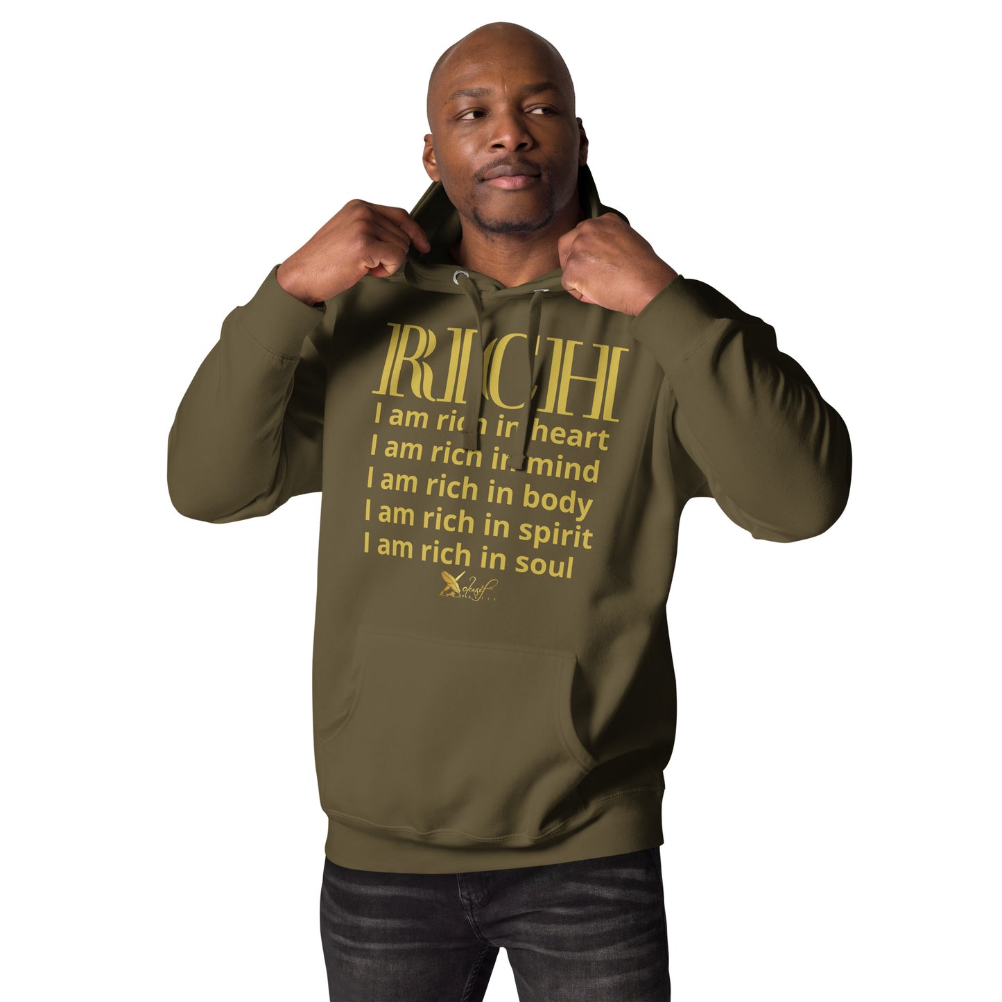 RICH BY XCLUSIF POETIX Unisex Hoodie