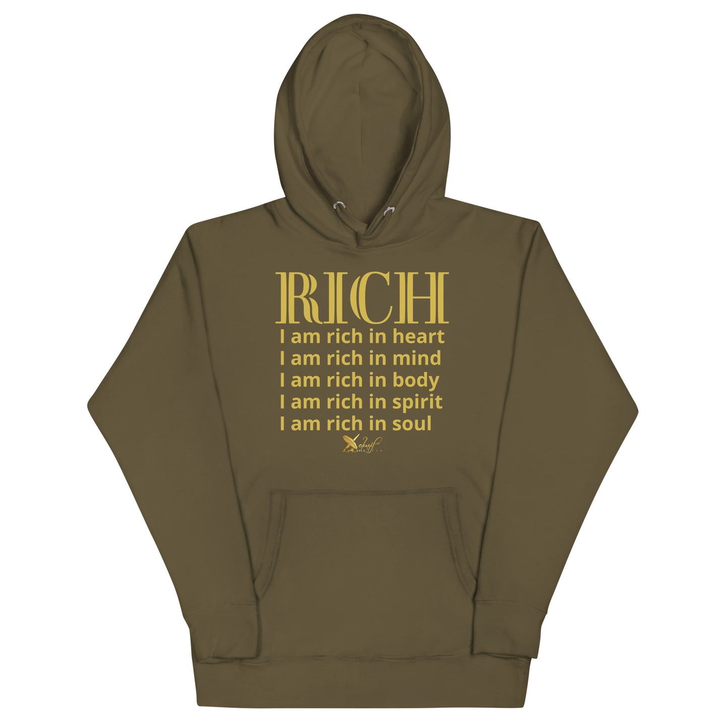 RICH BY XCLUSIF POETIX Unisex Hoodie