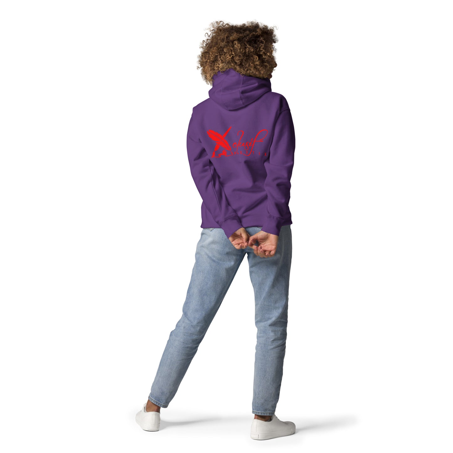 LOVE BY XCLUSIF POETIX Embroidery Unisex Hoodie