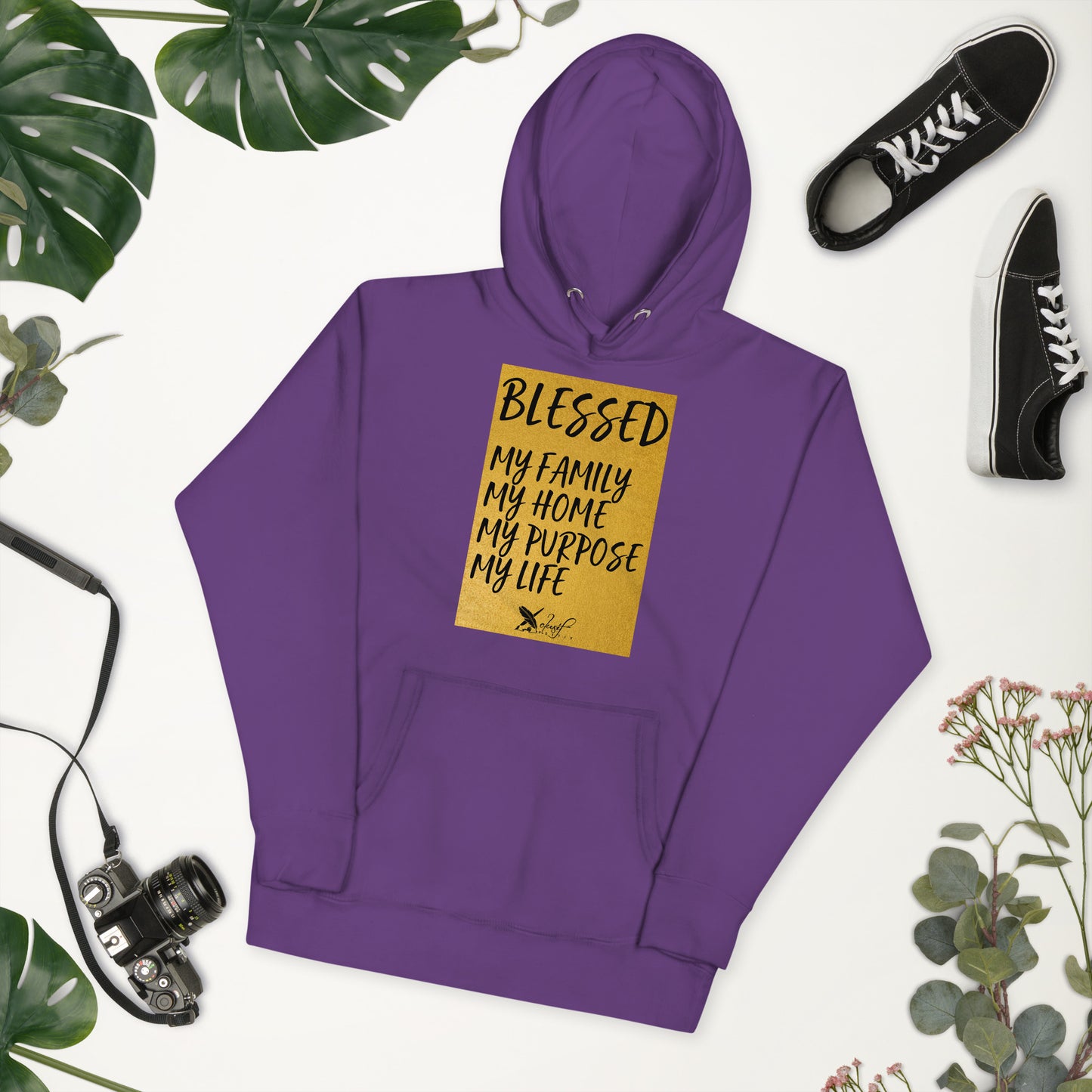 BLESSED BY XCLUSIF POETIX Unisex Hoodie