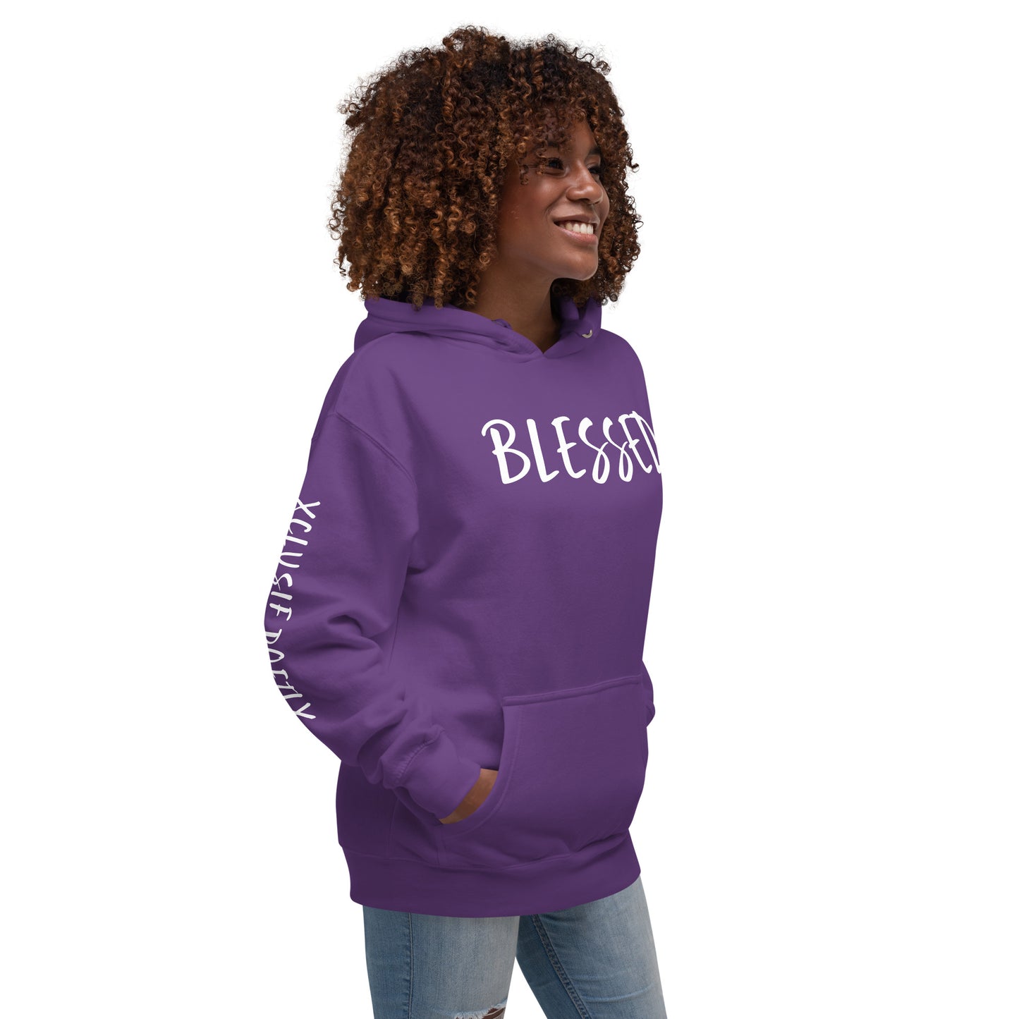 BLESSED BY XCLUSIF POETIX Unisex Hoodie