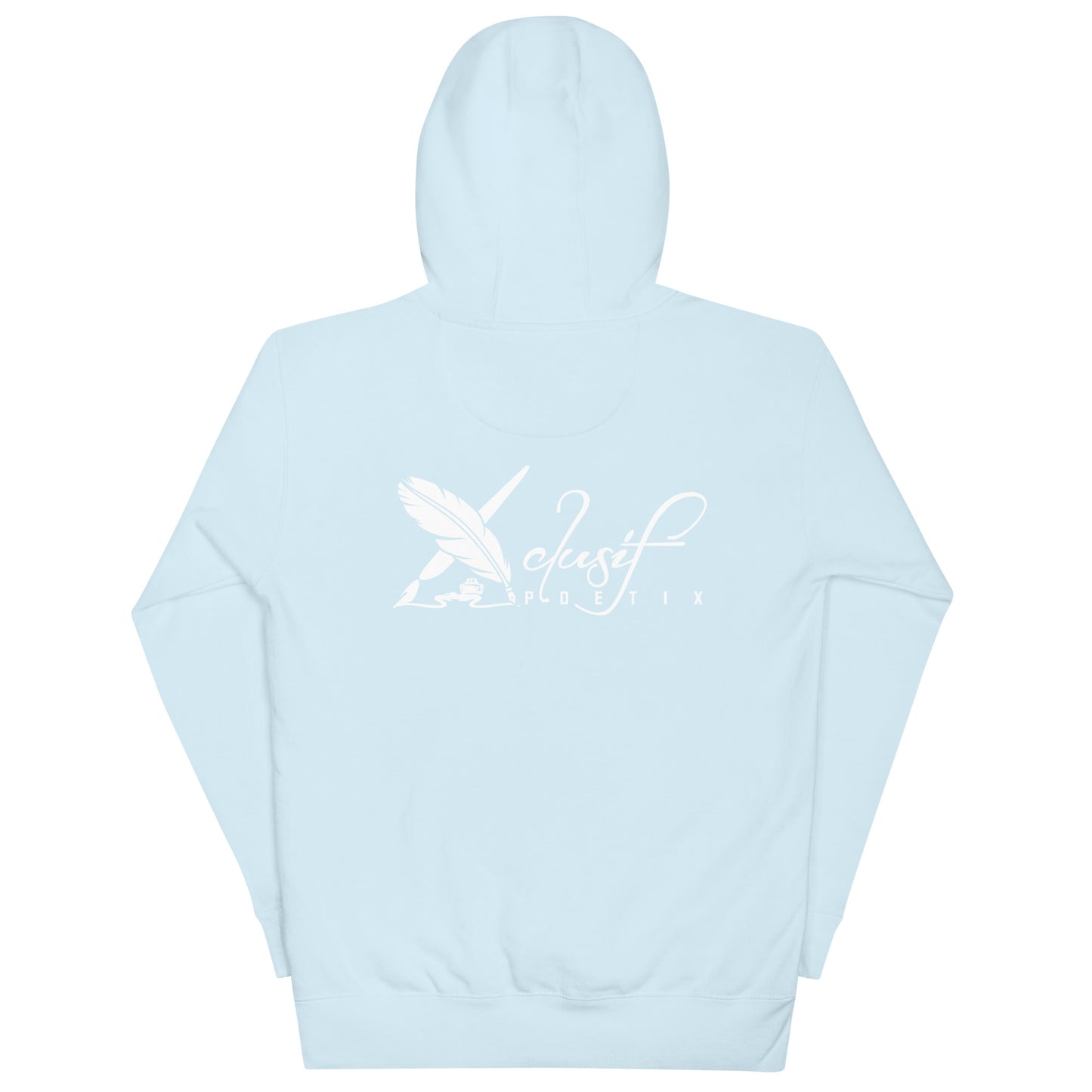 "LIVE FOR WHAT YOU LOVE" BY XCLUSIF POETIX Unisex Hoodie