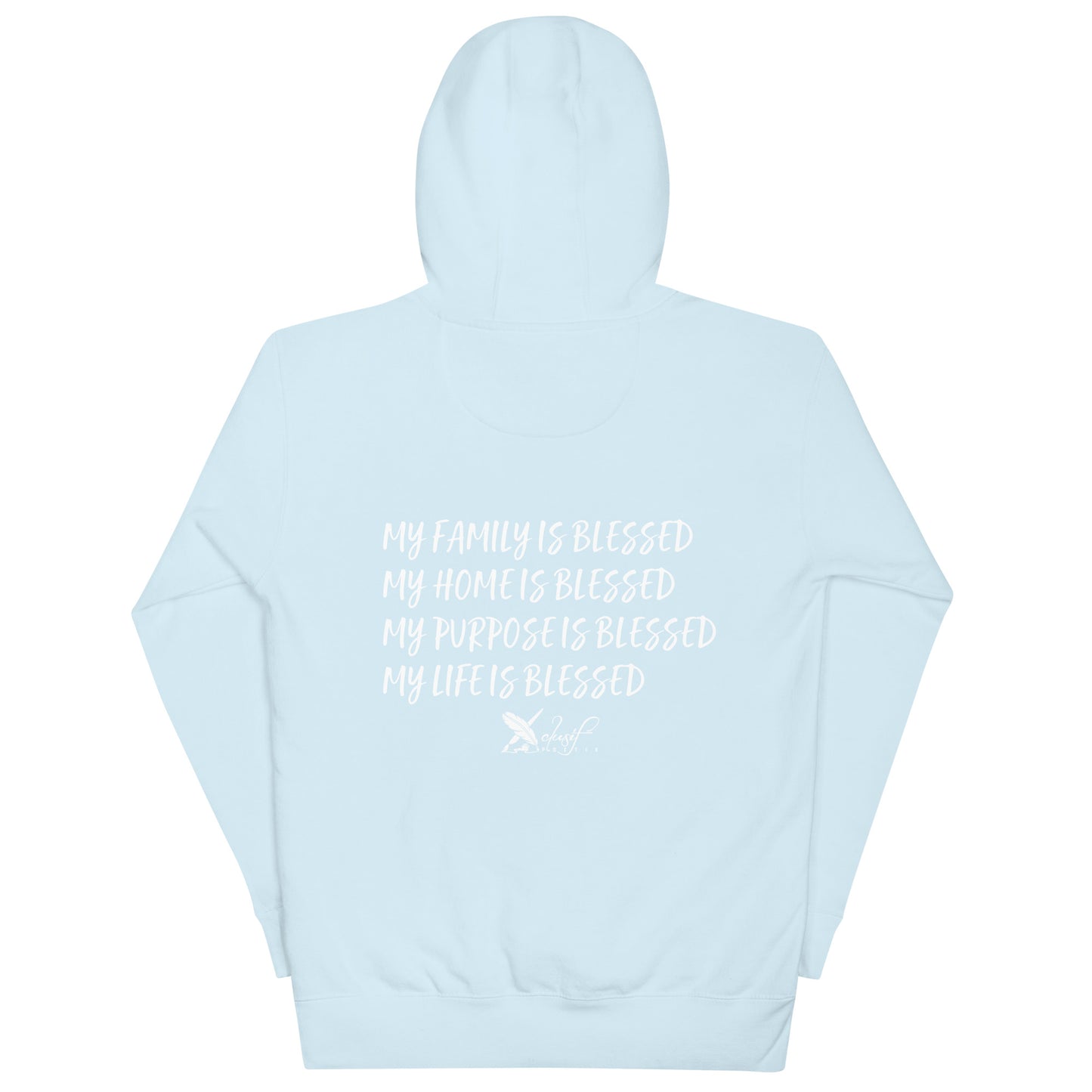 BLESSED BY XCLUSIF POETIX Unisex Hoodie