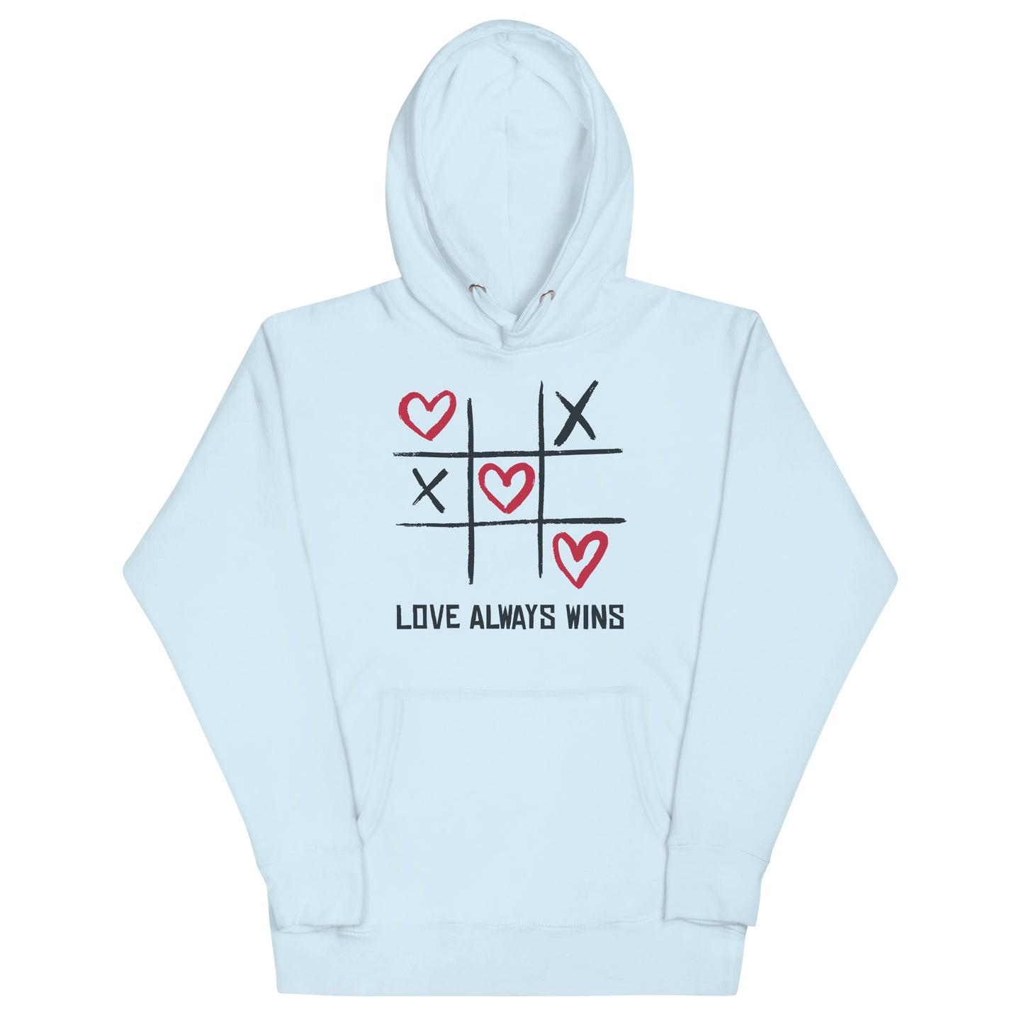 "LOVE ALWAYS WINS" BY XCLUSIF POETIX Unisex Hoodie