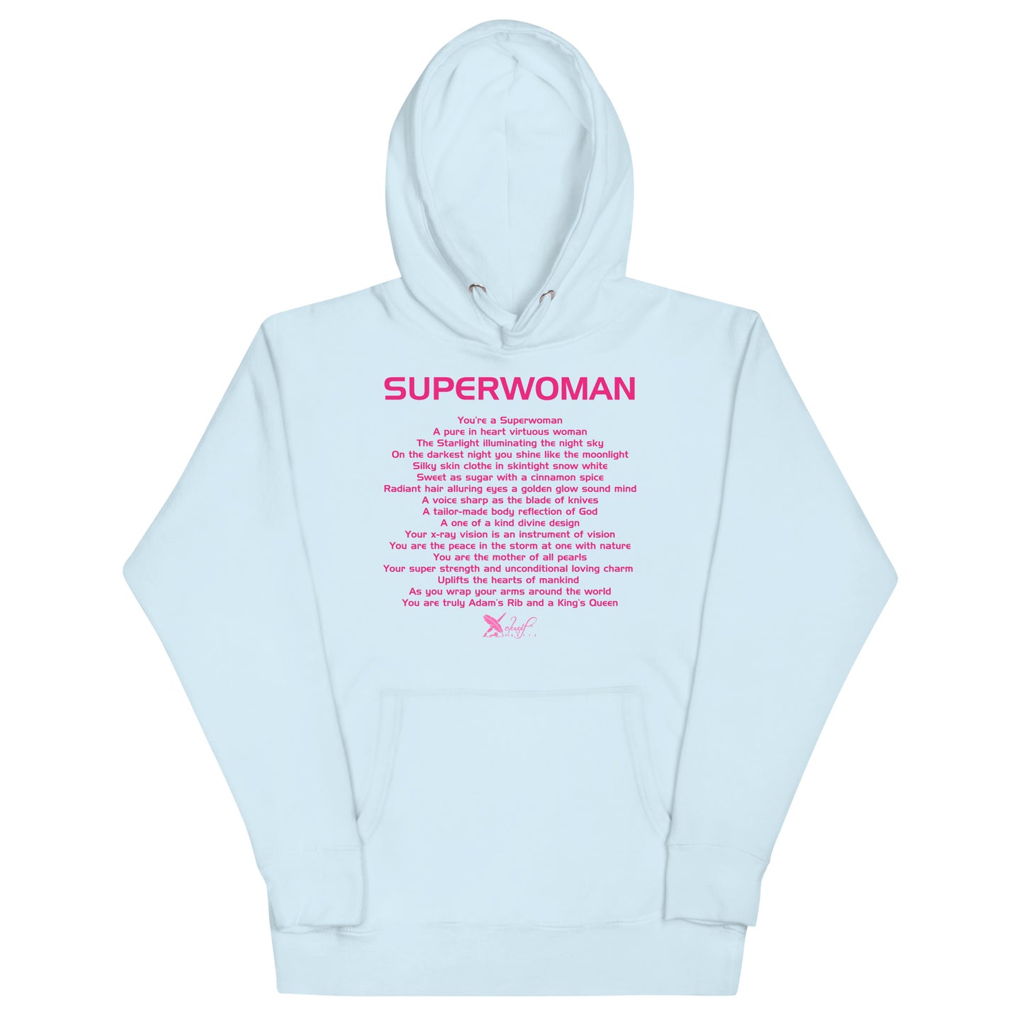 SUPERWOMAN BY XCLUSIF POETIX Unisex Hoodie