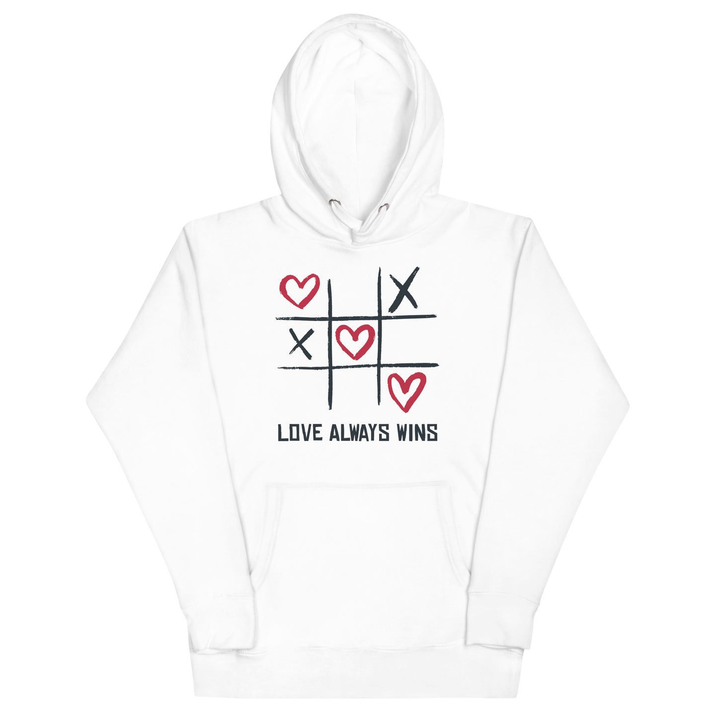 "LOVE ALWAYS WINS" BY XCLUSIF POETIX Unisex Hoodie