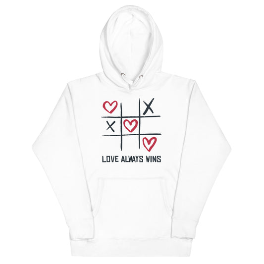 "LOVE ALWAYS WINS" BY XCLUSIF POETIX Unisex Hoodie