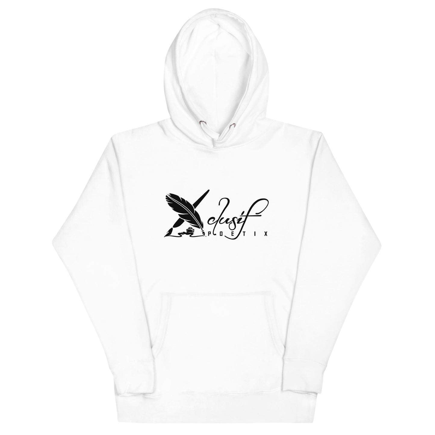 XCLUSIF POETIX BLACK LOGO Unisex Hoodie