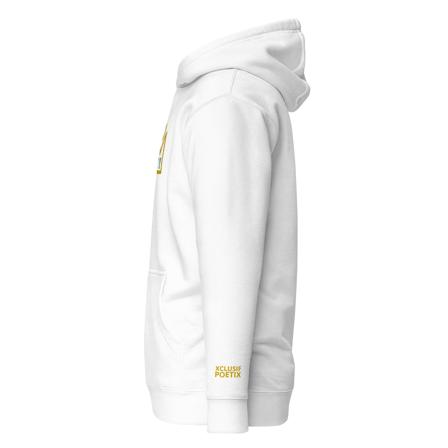 ROYALTY BY XCLUSIF POETIX Embroidery Unisex Hoodie