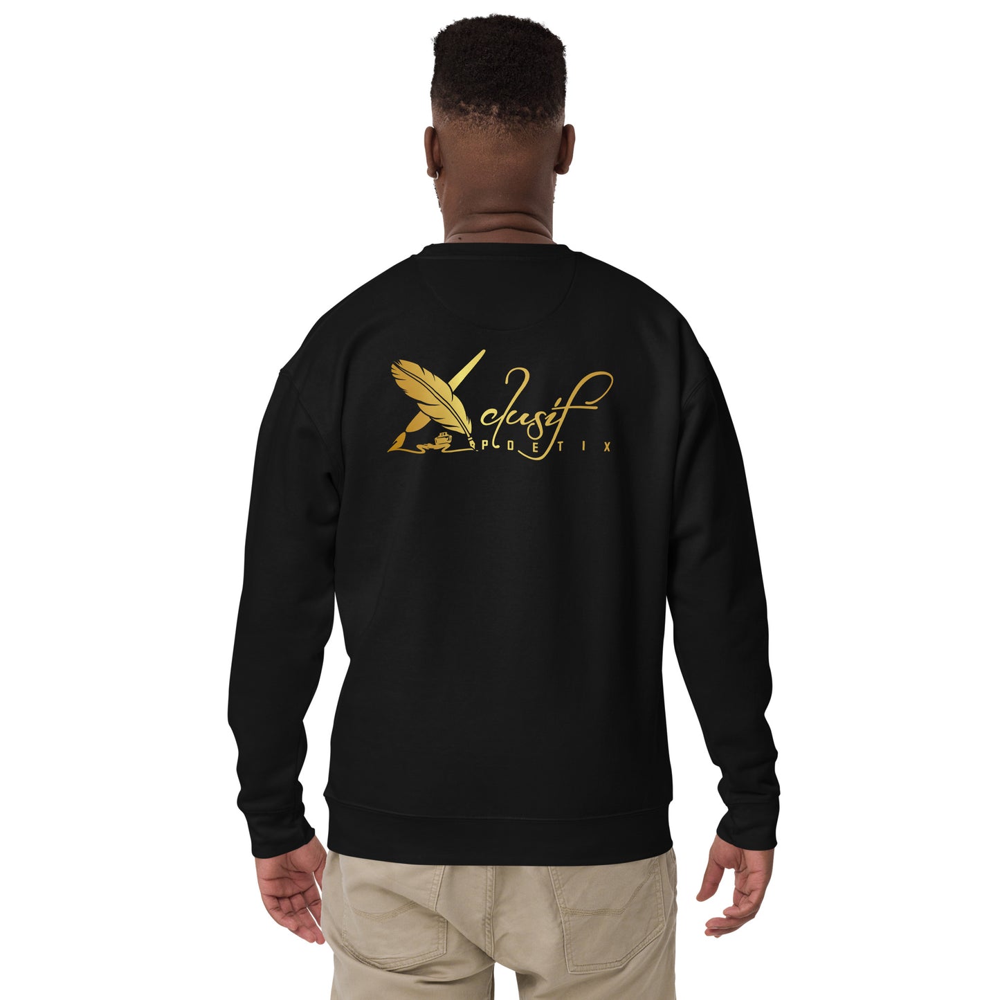 BLESSED BY XCLUSIF POETIX Unisex Premium Sweatshirt