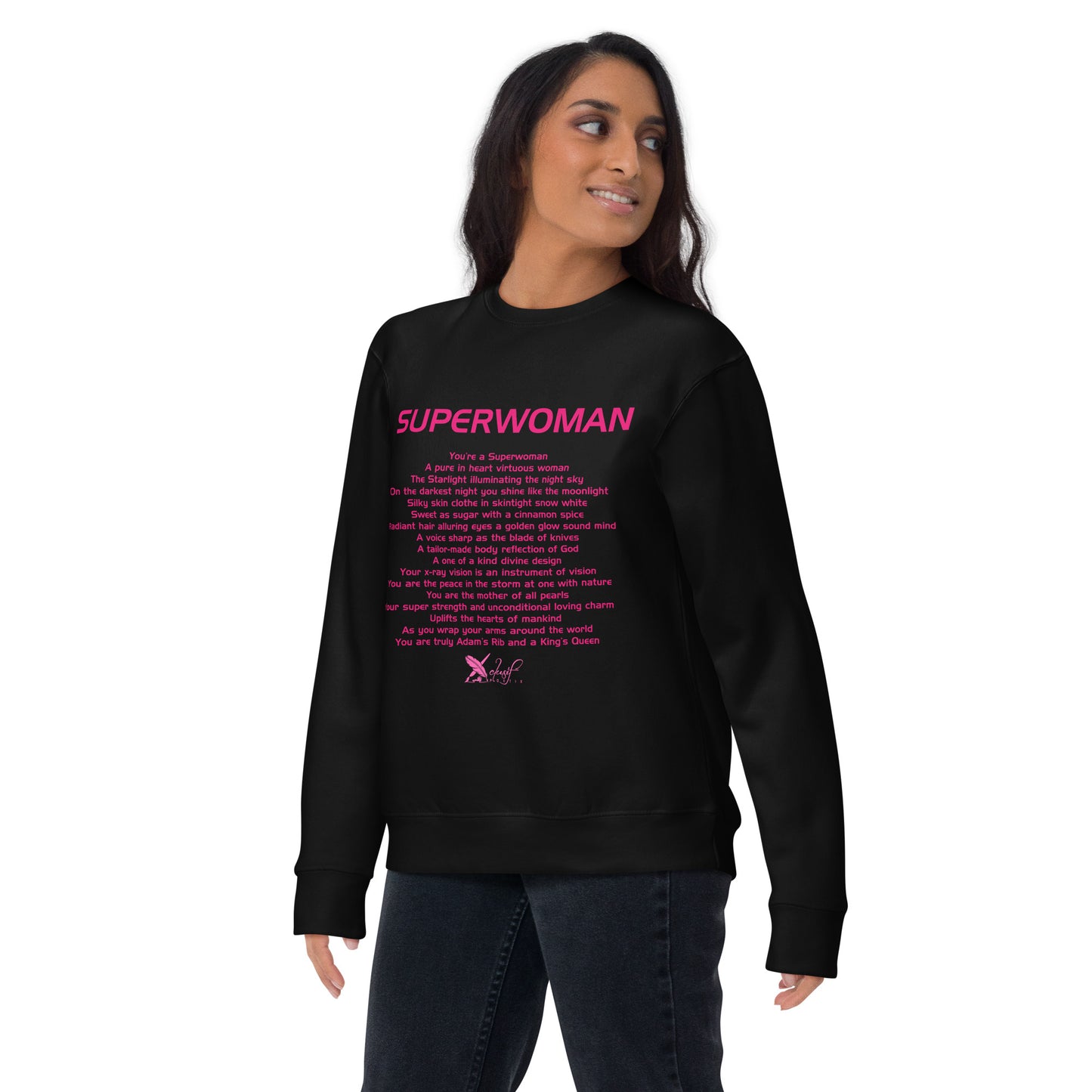 SUPERWOMAN BY XCLUSIF POETIX Unisex Premium Sweatshirt