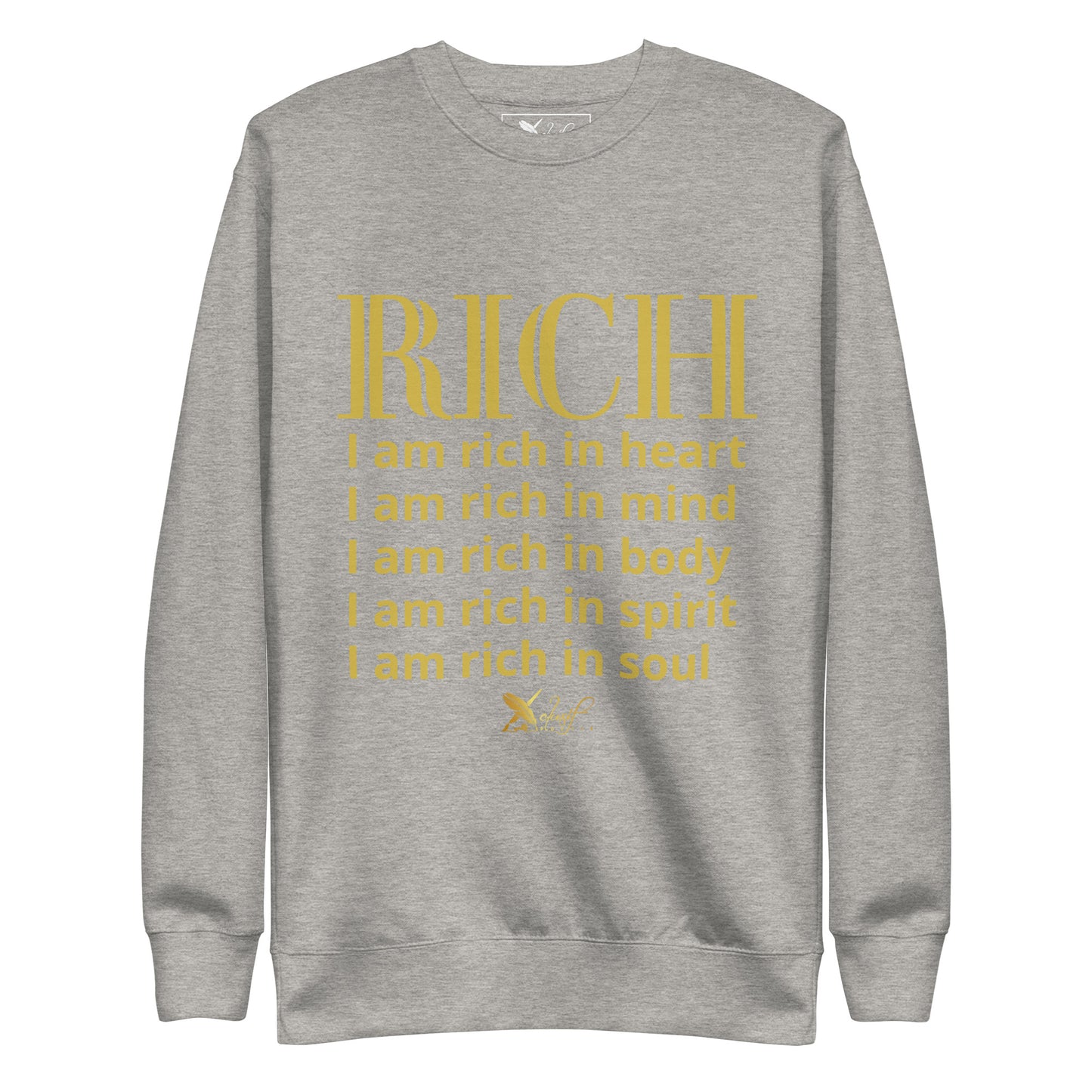 RICH BY XCLUSIF POETIX Unisex Premium Sweatshirt