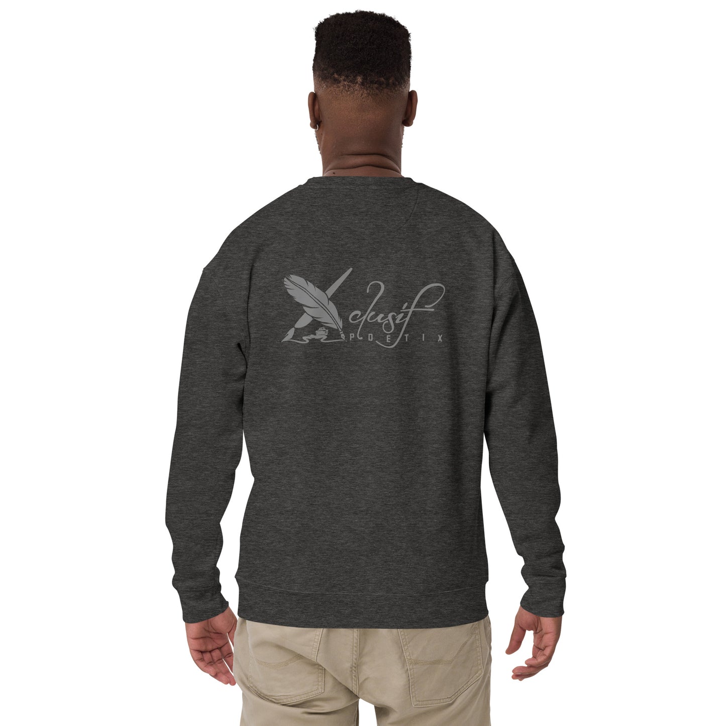 "SHINE BRIGHT LIKE A DIAMOND" BY XCLUSIF POETIX Unisex Premium Sweatshirt