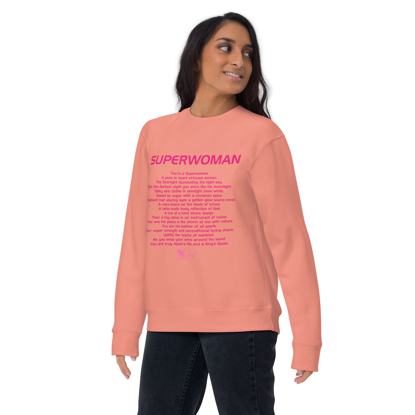 SUPERWOMAN BY XCLUSIF POETIX Unisex Premium Sweatshirt