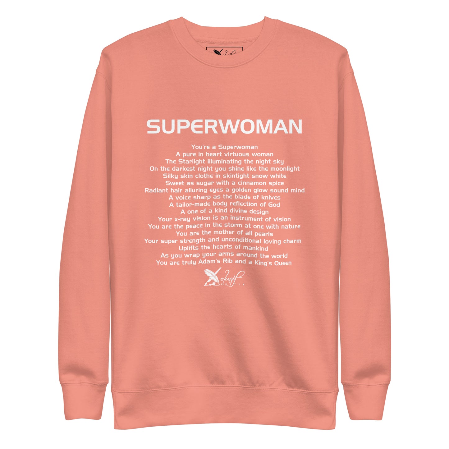 SUPERWOMAN BY XCLUSIF POETIX Unisex Premium Sweatshirt