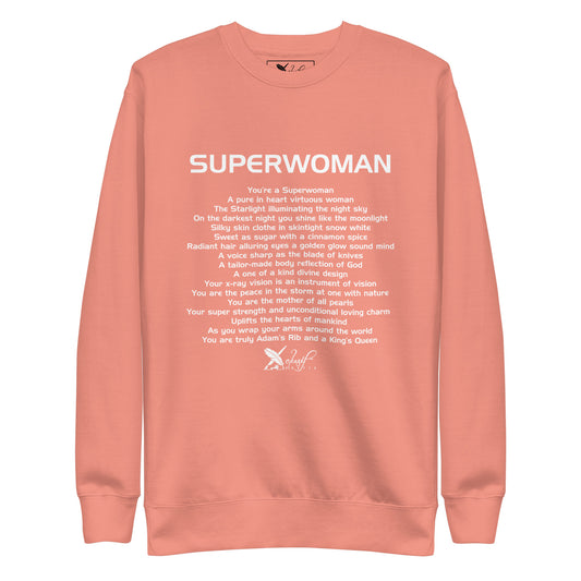 SUPERWOMAN BY XCLUSIF POETIX Unisex Premium Sweatshirt