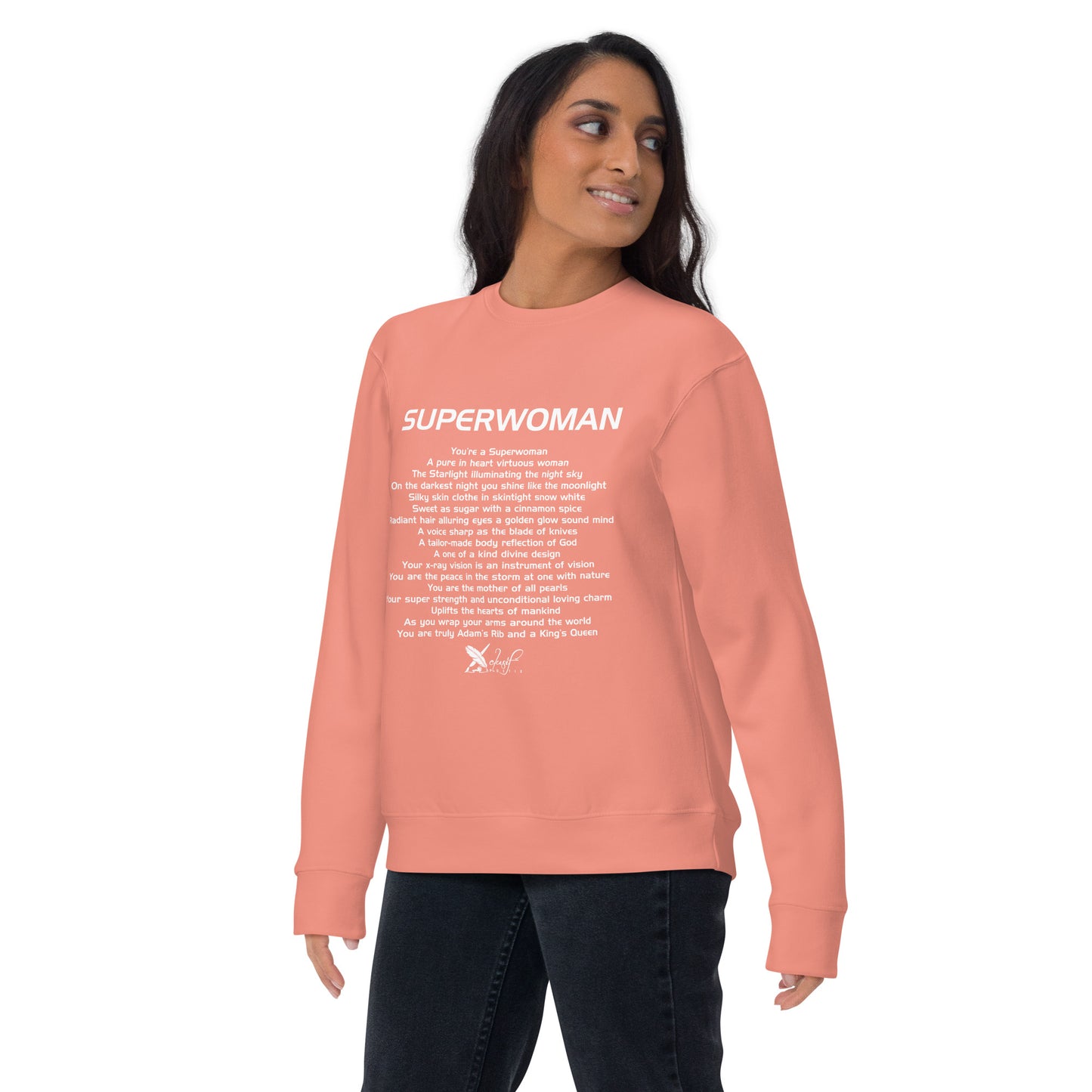 SUPERWOMAN BY XCLUSIF POETIX Unisex Premium Sweatshirt