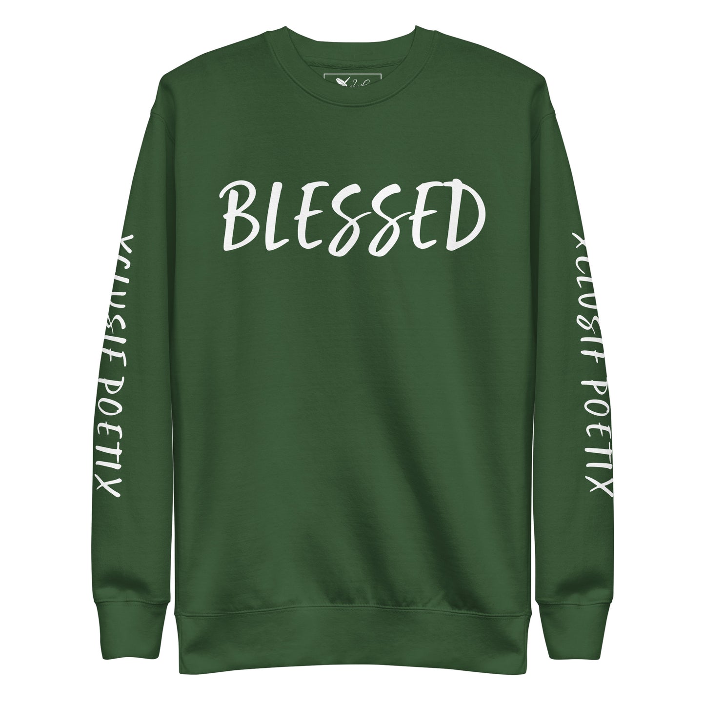 BLESSED BY XCLUSIF POETIX Unisex Premium Sweatshirt