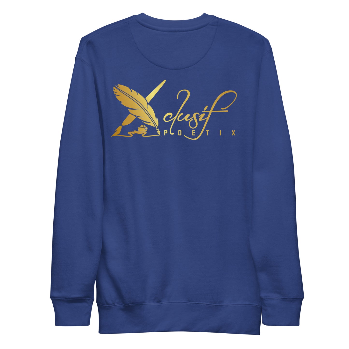 BLESSED BY XCLUSIF POETIX Unisex Premium Sweatshirt